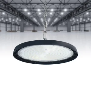 Garage Explosion Proof Industrial UFO 120 Degree Cool White LED 100W and 200W High Bay Lighting Fixtures