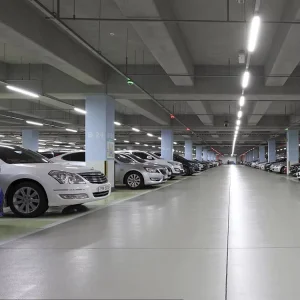 Garage Warehouse Dimming Steel Sheet 4ft 40w 60w IP65 Waterproof LED Batten Strip Vapor Light