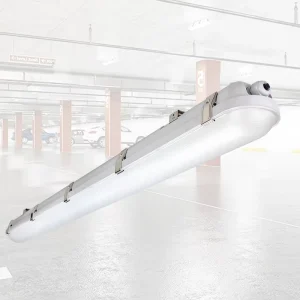 Garage Warehouse Tri-proof Light Fixture 120lm/W 18W 36W 50W IP66 Waterproof LED Batten Light