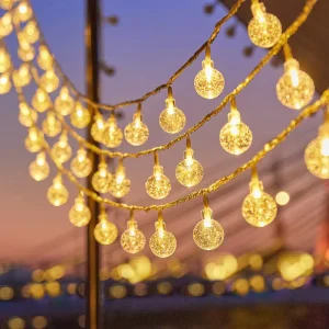 Garden Multicolor IP44 Outdoor Lights Landscape White Yard Edison Christmas Halloween Camping Decorative LED Bulbs String Lights