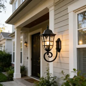 Gate Light Outdoor Landscape Lighting Classic Wall Lamps Led Garden Lights Decoration for Gardens Waterproof Wall up Lights