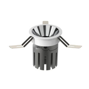 Glare Recessed Ceiling Narrow Round Adjustable Spotlights 8 10 15 20 30W for Hotel Office Showroom