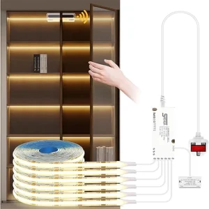 Glass Display Cabinet Lighted COB LED Strip 10m 24 v Profile Light 6063 Aluminum