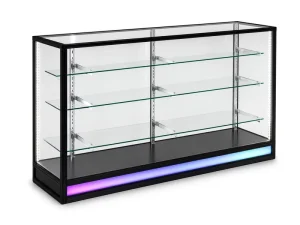 Glass Display Cabinet Retail Showcase LED Lighting
