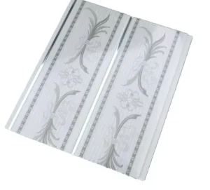 Glossy Waterproof Fireproof Modern PVC Ceiling Panel with Ceiling Grid