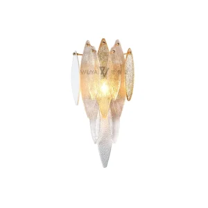 Gold Handmade Glass Villa Wall Lamp for Bedroom Wall Light