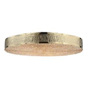 Gold Luxury Design Lamp Crystal Home Decor Lights Round Ceiling Lamp Elegant Ceiling Lamps for Interior Decoration Italian Light