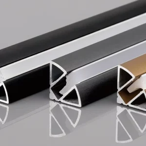 Golden High Quality Embedded Bar-Shaped LED Aluminum Alloy Profile Silicone Light-Emitting Cover Customizable Colors for Living