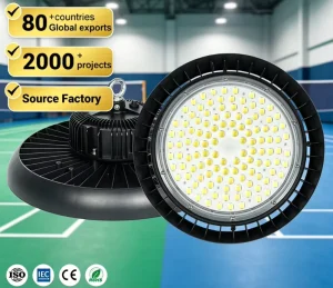 Good Heat Dissipation Workshop Warehouse Industrial Waterproof Dustproof 100 150 200 W Led UFO High Bay Lights