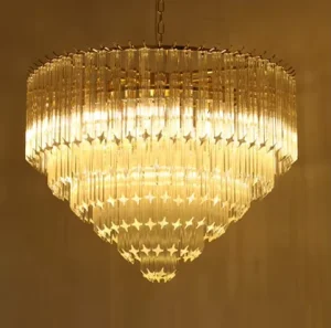 Gorgeous Italian Luxury Round Crystal Chandelier LED Pendant Ceiling Light Hotel Wedding Villa Hanging Fixture Decor