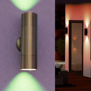 Gouly High Quality DC24V 12W Wall Wash Light up Down Wall Light for Outdoor Porch Staircase