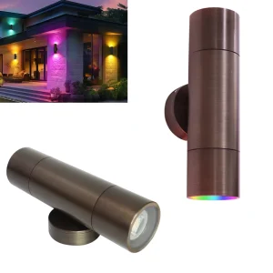 Gouly Manufacturers MR16 Brass up and Down Light Scone Wall Light Brass up and Down Light for Outdoor Porch