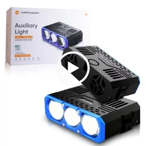 Grille Lights GM02 210W 6000K 60000LM Driving Lights Car LED Spot Light Triple Color 3 Lens