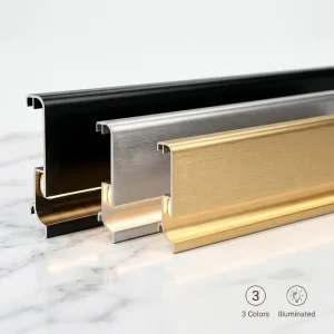 Guaranteed New Arrival Led Light Aluminum Baseboard Skirting Line With Light Led Baseboard Lighting Led Profile Aluminum