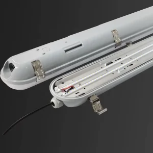 Gym Lamp 60W 5ft Weatherproof Led Batten Light Tri Proof Car Park Lights for Ceiling Light Outdoor Use Railway Station Corridor