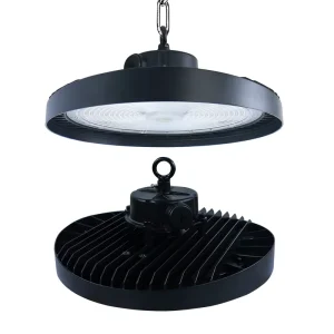 Gymnasium Motion Sensor 20000 Lumens IP65 LED UFO Angle Adjustable Linear 80W 120W 150W CCT Control High Bay Lights