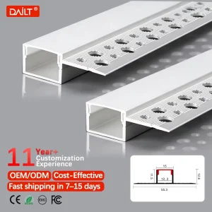 Gypsum Board Hidden Backlight Line Lamp LED Aluminum Profile Recessed Channel Linear Light Aluminum Alloy Anodizing Channel