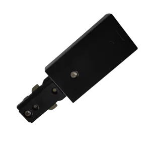 H Type 3 Wires LED Track Head Lighting Tracks Accessories Live End Connector Black Joining Adapter for North America