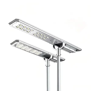 HRLUX All-in-one Solar Street Light IP66 Aluminum Housing Motion Sensor 3-Year Warranty Decorative Courtyard Lamp