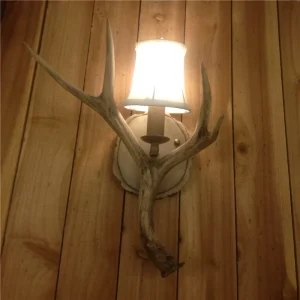 Hallways Farmhouse Wall Lamp American Vintage Antler Wall Sconces Creative Unique Decor for Living Rooms