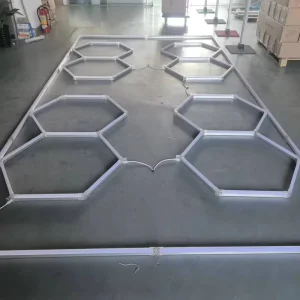 HanYin Hexagon LED Fast Delivery for Car Shop Garage and Garage Lamp Hexagonal LED Light
