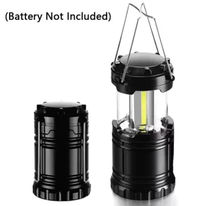 Handle Portable LED Camping Light with Hook COB Outdoor Mini Led Camping Lantern