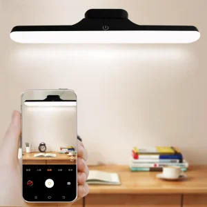 Hanging Magnetic Under Cabinet Lighting USB Rechargeable Stepless Dimming Sensor Reading Lamp Rotating Wall Lights