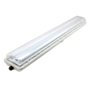 Hazardous Light IP66 BYS Zone 1 Zone 2 Lamps with Battery 90 Mins Emergency Fluorescent Tubes Explosion Proof Lighting Fixture