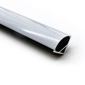 Hidden Black LED Aluminum Profile Ceiling Top Corner Line Lamp with Accessories