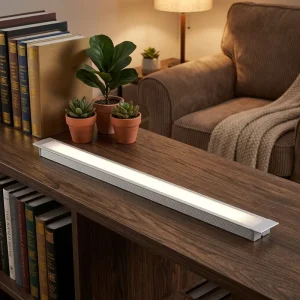 Hidden Installation DC 12V 120Pcs Rectangle LED Induction Lamp Wardrobe Motion Sensor Cabinet Light