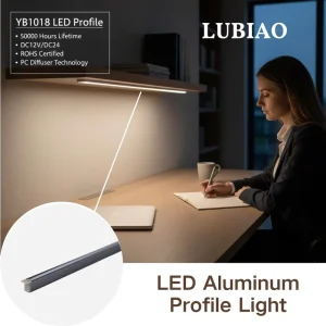 Hidden LED Aluminum Profile Light for Closet Cabinet Shelf Illumination Ultra Narrow Groove Furniture Lighting YB1018 43
