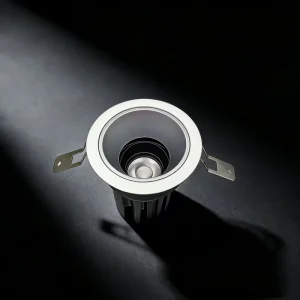 High Anti Glare COB LED Recessed Spotlight with IP44 5 Year Warranty Modern Design Aluminum Dimmable for Indoor Office Hotel Use