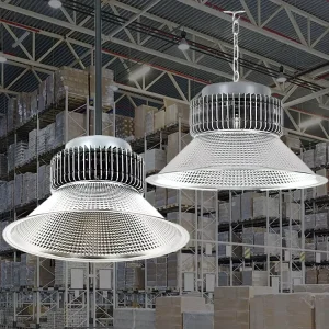 High Bay Industrial Workshop Light Basketball Court Warehouse IP65 Outdoor 100W-300W Remote Control