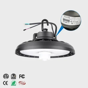 High Bay Light for Warehouse Industrial Use Aluminum Dust-Proof Waterproof IP65 200W Motion Sensor Remote Touch