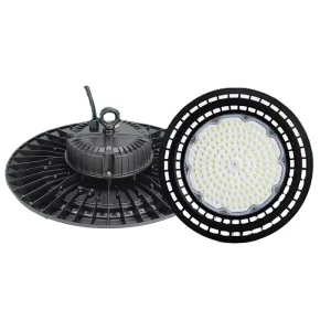 High Bay Lights UFO IP66 Dustproof Waterproof Die-cast Aluminum AC220V 160lm/W 5000K CE ROHS LED UFO High Bay Light 200W