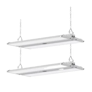 High Bay Linear Lights Pendant CCT Power Adjustable 2FT 3FT 4FT Linear LED Highbay Light With UL ETL DLC