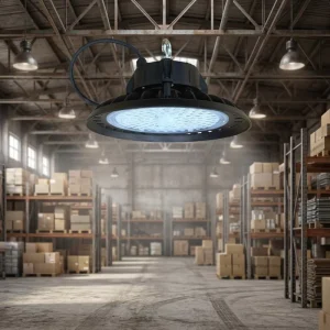 High Bay for LED Light IP66 Aluminum Housing Durable Water Resistant High Brightness 6500K for Industrial Warehouse Lighting