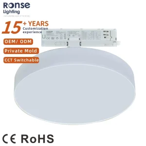 High Bright Commercial Aluminum Modern LED Diffusion Track Light 3000K 6000K CRI 90 for Restaurant