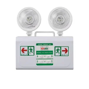 High Bright LED 3W 6000K Daylight 3 Hours Backup Time Li ion 1500mAh Metal IP30 Emergency Light 2 Year Warranty Indoor Outdoor