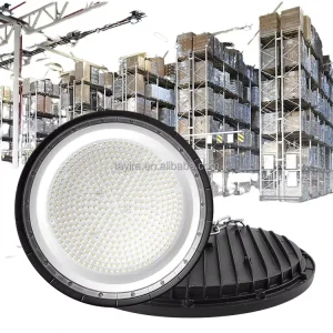 High Brightness 100W 200W 300W IP65 Industrial Commercial UFO High Bay Light for Factory Warehouse UFO High Bay Lamp