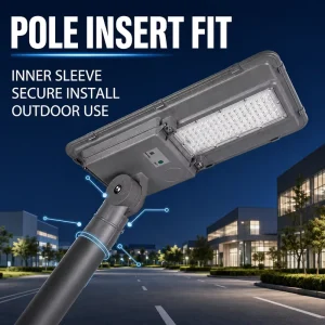 High Brightness 100w All in One Solar Street Light Outdoor Waterproof LED Road Lamp for Highway Garden Parking Lot OEM Project