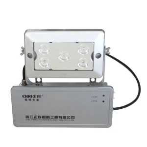 High Brightness 10W LED Emergency Light IP65 Rechargeable Alloy 6000K Daylight 1-Year Warranty 254x254x75mm Indoor Outdoor