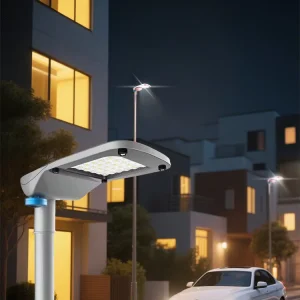 High Brightness 130lm/w Public Area Waterproof IP65 Intelligent Light Control Shoebox Led Street Light With Microwave Induction