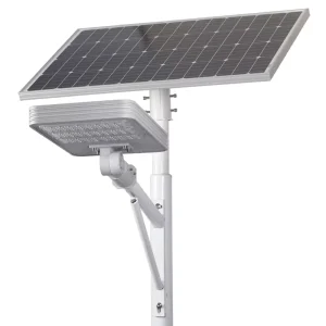 High Brightness All in Two Solar Street Light 80W 100W 120W IP65 Waterproof Outdoor LED Solar Road Lamp for Highway Parking Lot