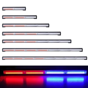 High Brightness Aluminium LED Strobe Light Bar for Trucks and Engineering Vehicles Traffic Warning Diode Emitting Light