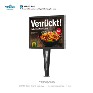 High Brightness Digital Outdoor Billboards Full Color P4 LED Screen Billboard for Highway Roads Advertising