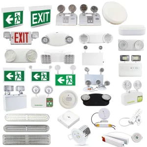 High Brightness Dual Head Emergency Light LED Exit Backup Lighting Luz De Emergencia Led