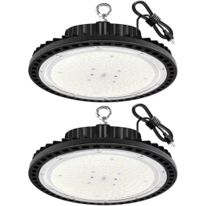 High Brightness Emergency High Bay Light 100W 150W 200W IP65 Aluminum for Commercial Industrial Warehouse