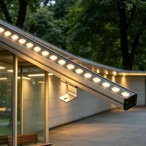 High Brightness IP67 Waterproof Aluminum Outdoor Linear LED 6000K Exterior Architecture Wall Washer Light