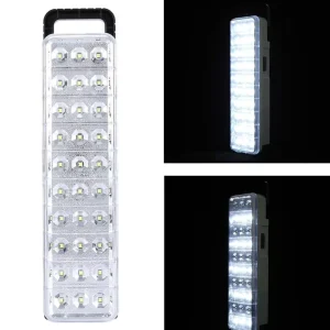 High Brightness LED Emergency Light 30 60 90 LEDs Type C USB Rechargeable Portable Lamp for Indoor & Outdoor Use